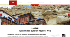 Desktop Screenshot of dolma-reisen.de
